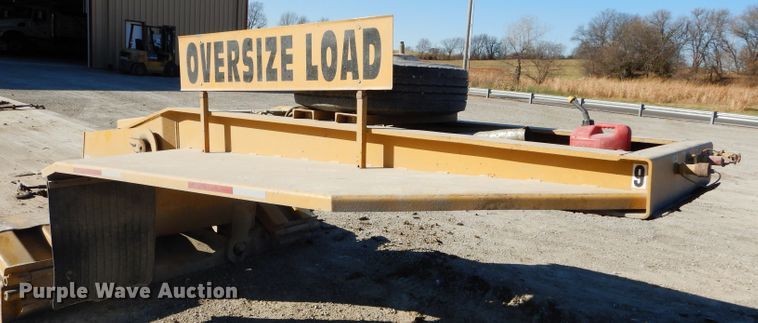 image for item DE2492 1992 Load King PHD100-3 lowboy equipment trailer