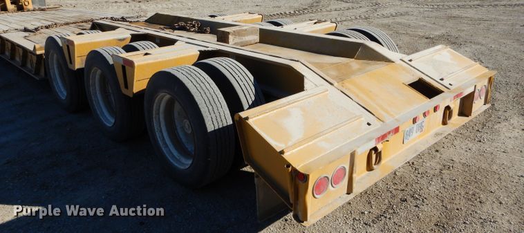 image for item DE2492 1992 Load King PHD100-3 lowboy equipment trailer