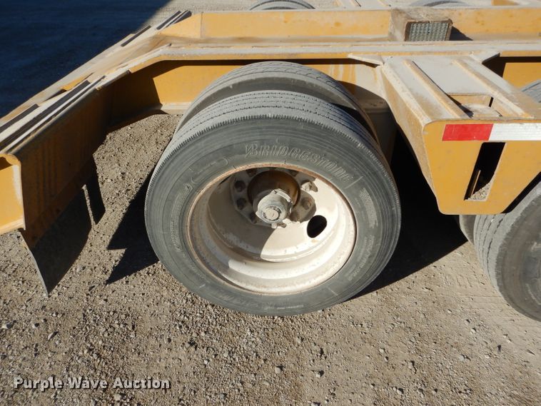 image for item DE2492 1992 Load King PHD100-3 lowboy equipment trailer