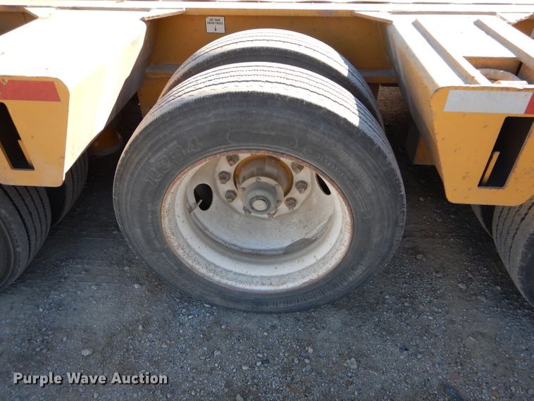 image for item DE2492 1992 Load King PHD100-3 lowboy equipment trailer