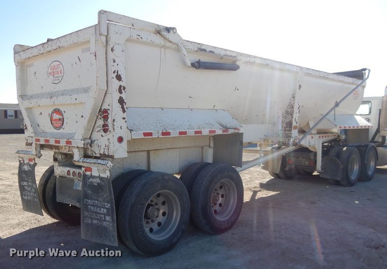 image for item DE2499 2008 CTS HRD-20QF end dump trailer