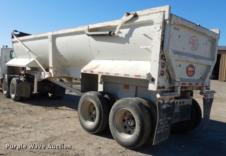 image for item DE2499 2008 CTS HRD-20QF end dump trailer