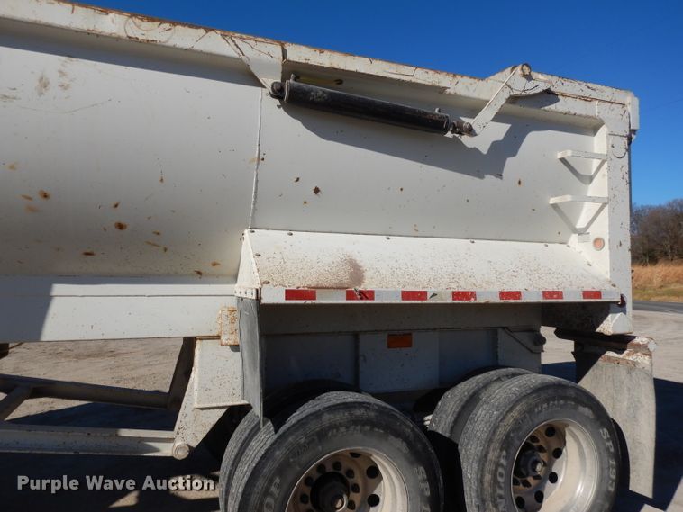 image for item DE2499 2008 CTS HRD-20QF end dump trailer