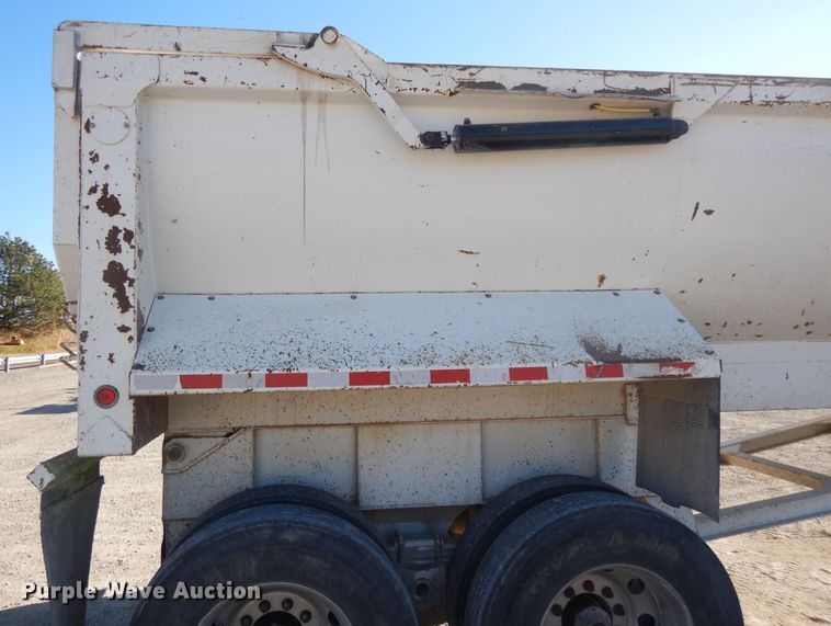 image for item DE2499 2008 CTS HRD-20QF end dump trailer
