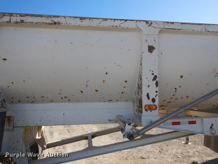 image for item DE2499 2008 CTS HRD-20QF end dump trailer