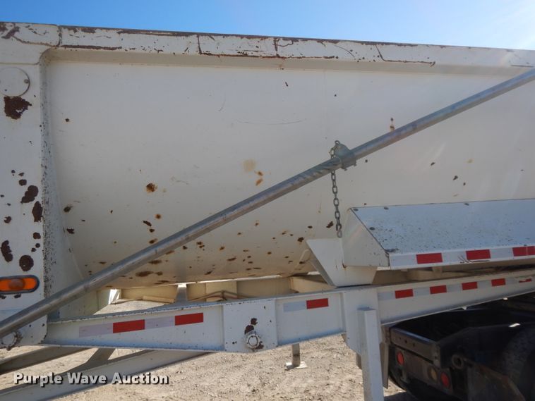 image for item DE2499 2008 CTS HRD-20QF end dump trailer