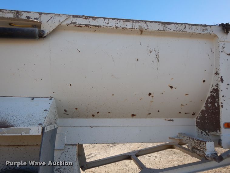 image for item DE2500 2008 CTS HRD-28QF end dump trailer