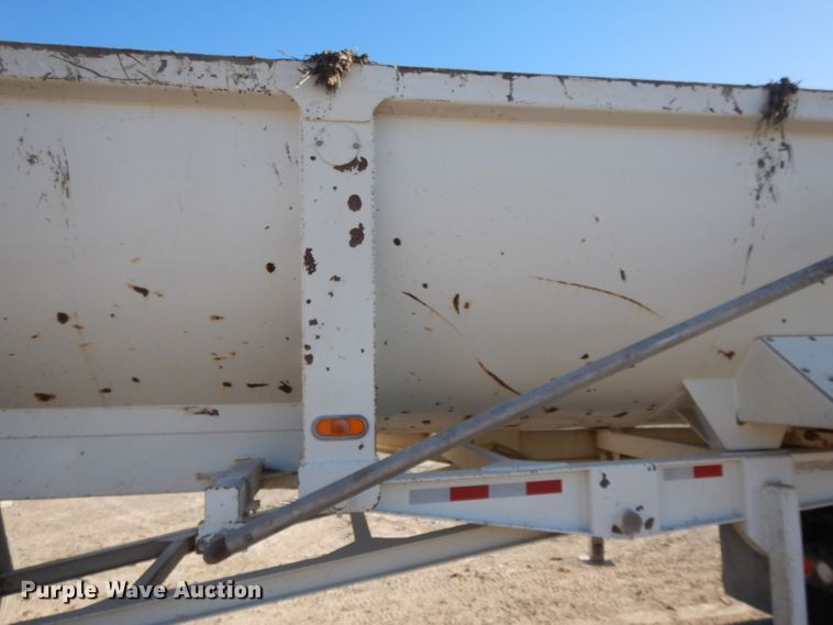 image for item DE2500 2008 CTS HRD-28QF end dump trailer