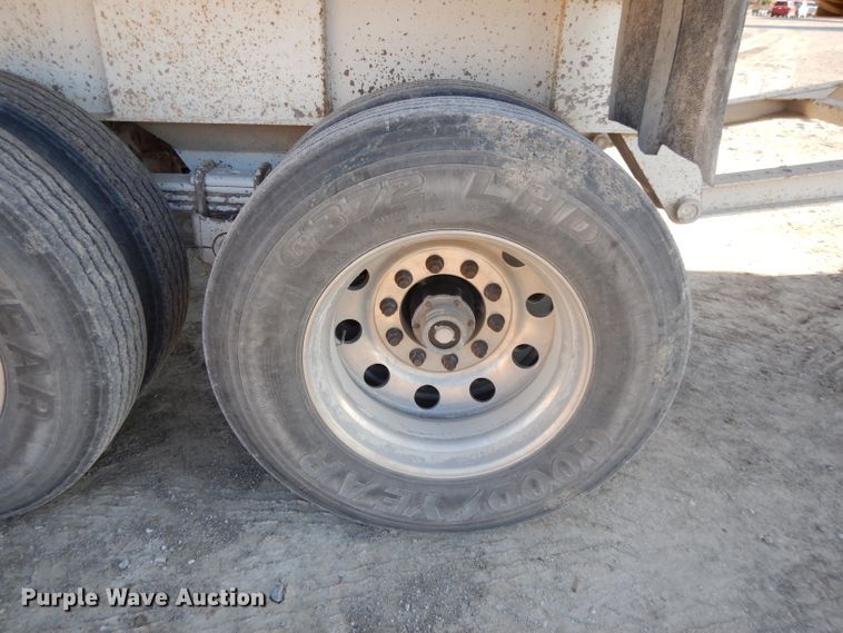 image for item DE2500 2008 CTS HRD-28QF end dump trailer