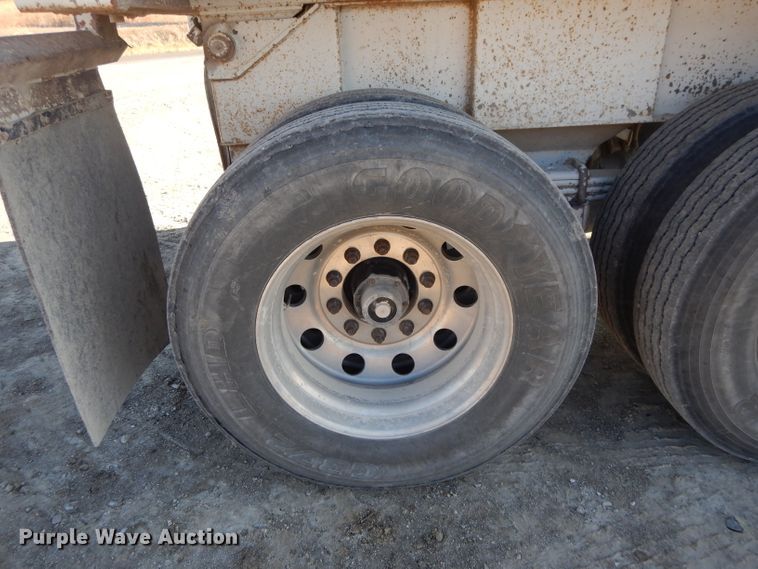 image for item DE2500 2008 CTS HRD-28QF end dump trailer