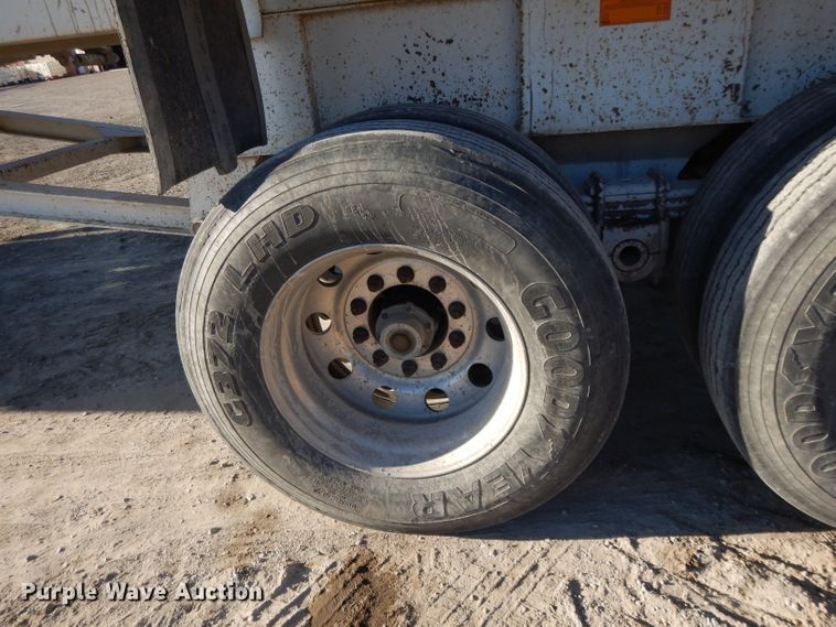 image for item DE2500 2008 CTS HRD-28QF end dump trailer