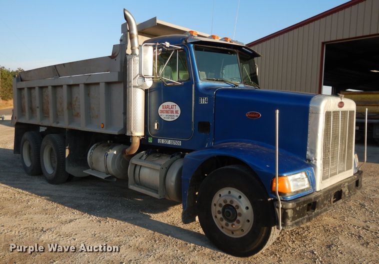 image for item DE2503 1987 Peterbilt 378  dump truck