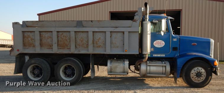 image for item DE2503 1987 Peterbilt 378  dump truck