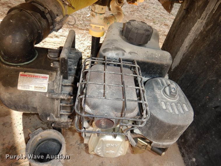 image for item DE2508 1980 Fontaine flatbed trailer with nurse tank