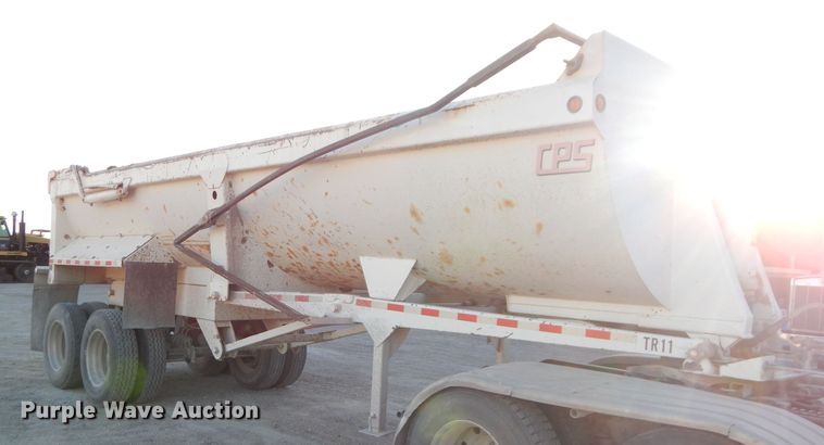 image for item DE2509 2002 CPS TSTD32 end dump trailer