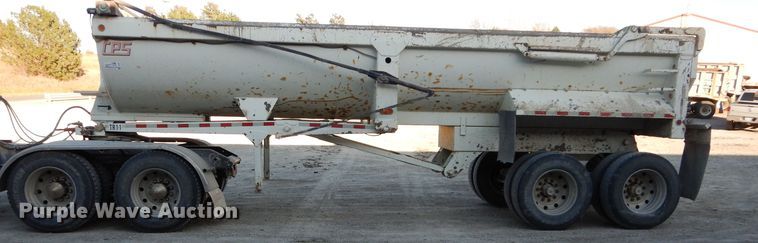 image for item DE2509 2002 CPS TSTD32 end dump trailer