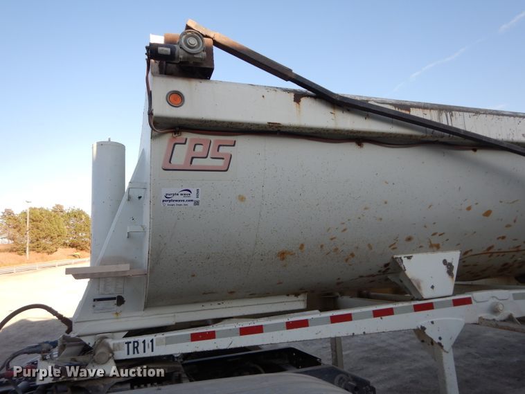 image for item DE2509 2002 CPS TSTD32 end dump trailer