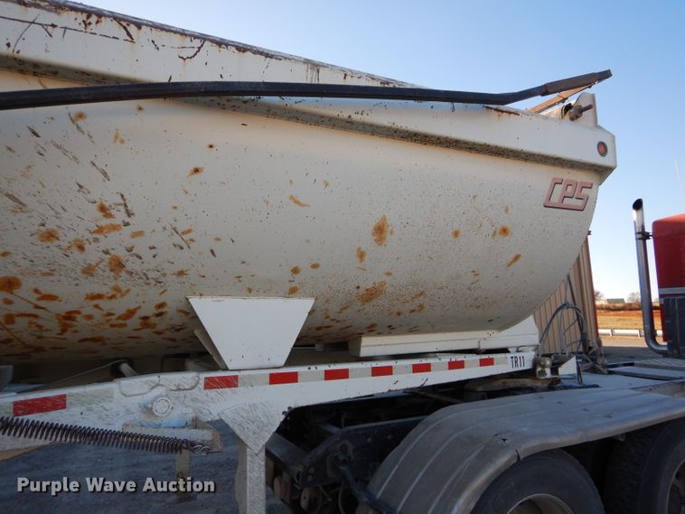 image for item DE2509 2002 CPS TSTD32 end dump trailer