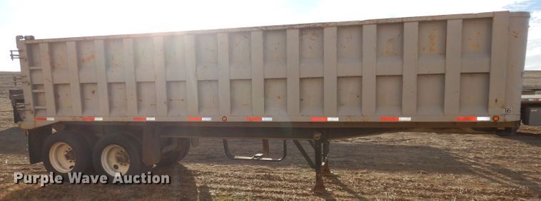 image for item DE2513 1990 Borco DS end dump trailer