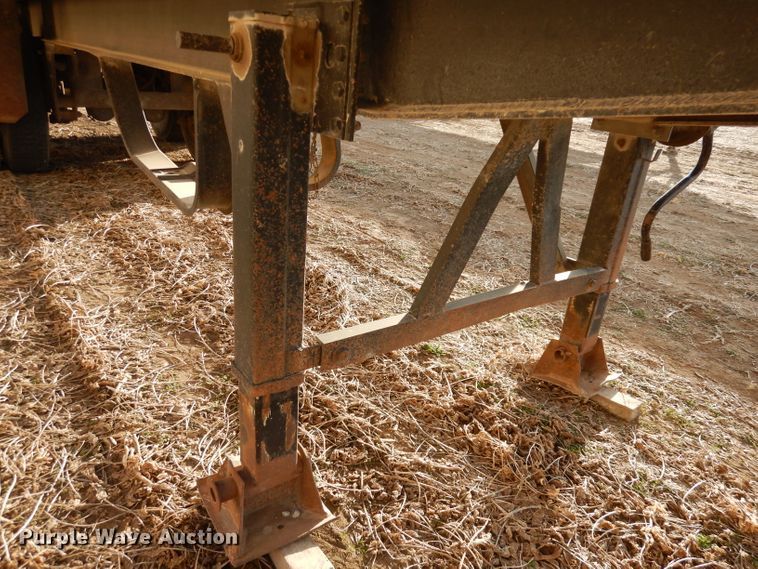 image for item DE2513 1990 Borco DS end dump trailer