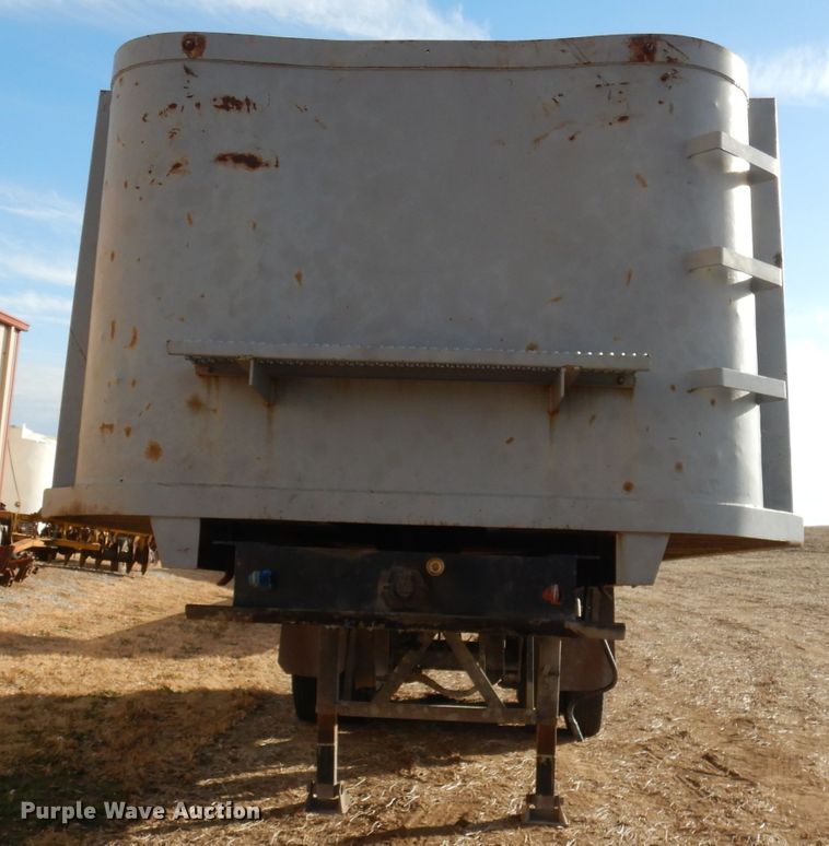 image for item DE2514 1991 Borco DS end dump trailer