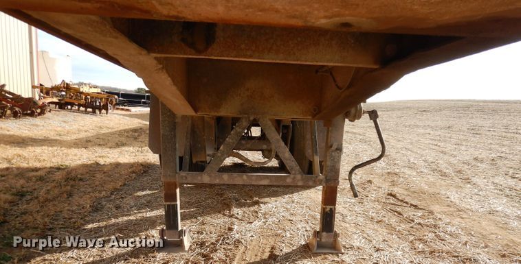 image for item DE2514 1991 Borco DS end dump trailer