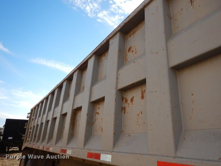 image for item DE2514 1991 Borco DS end dump trailer