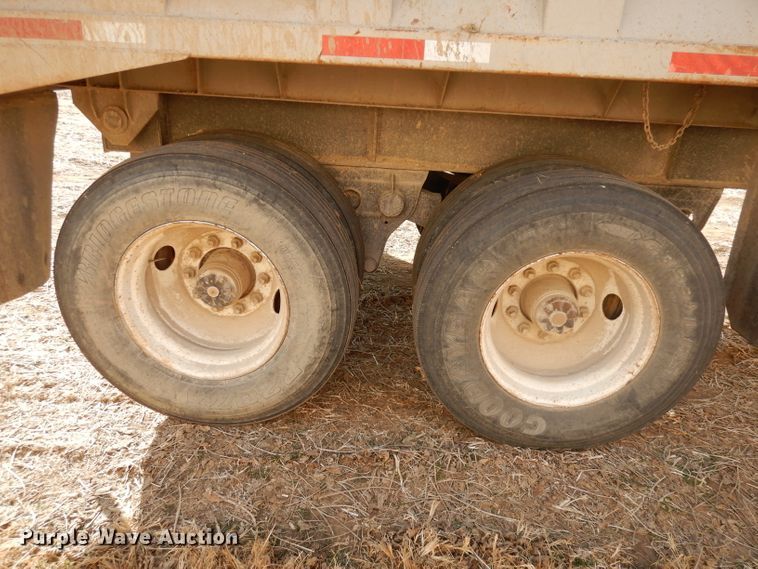 image for item DE2514 1991 Borco DS end dump trailer