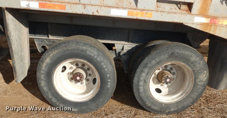 image for item DE2514 1991 Borco DS end dump trailer