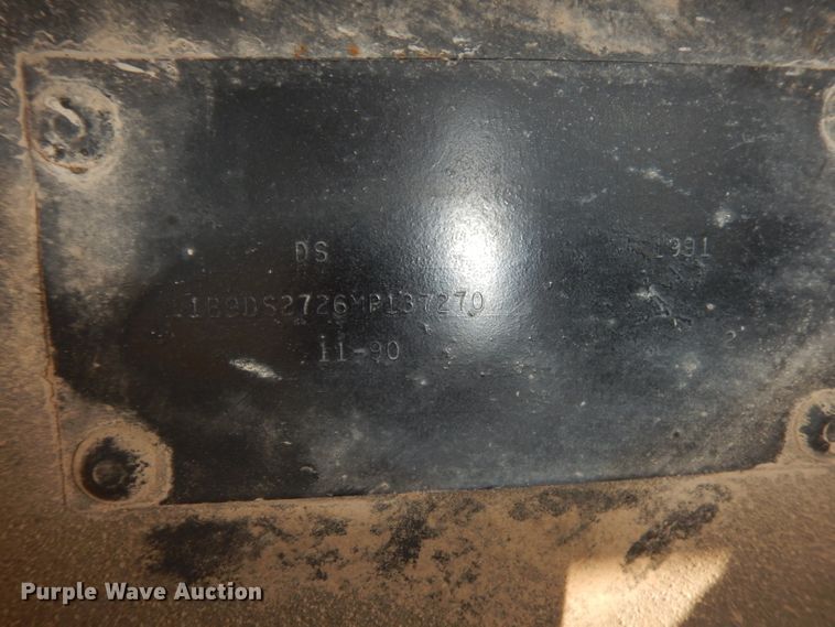 image for item DE2514 1991 Borco DS end dump trailer