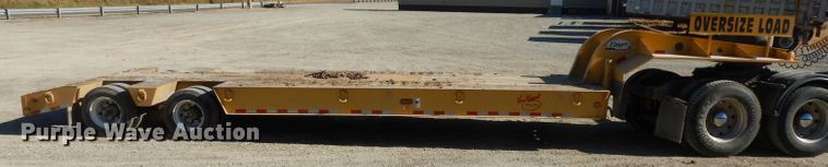 image for item DE2519 2011 Etnyre R35TL lowboy equipment trailer