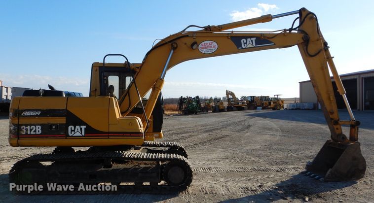 image for item DE2521 1996 Caterpillar 312B  excavator
