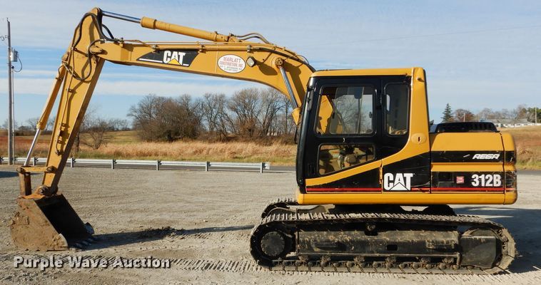 image for item DE2521 1996 Caterpillar 312B  excavator