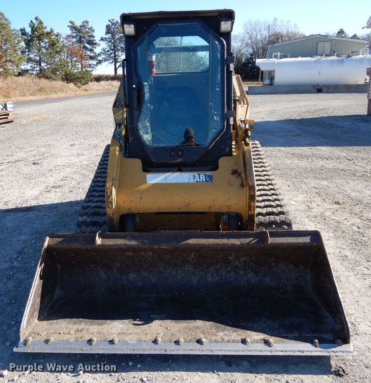 image for item DE2522 2012 Caterpillar 259B Series 3  tracked skid steer loader