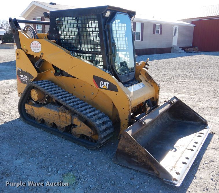image for item DE2522 2012 Caterpillar 259B Series 3  tracked skid steer loader