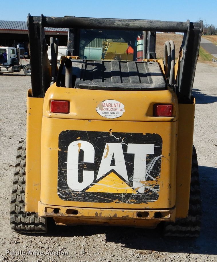 image for item DE2522 2012 Caterpillar 259B Series 3  tracked skid steer loader