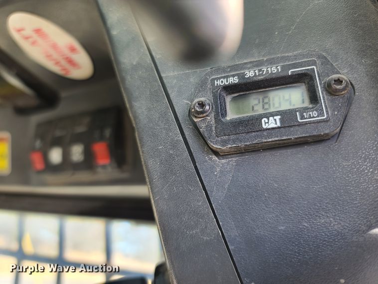 image for item DE2522 2012 Caterpillar 259B Series 3  tracked skid steer loader