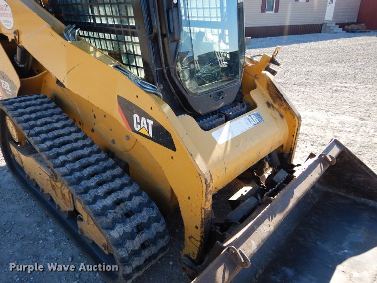 image for item DE2522 2012 Caterpillar 259B Series 3  tracked skid steer loader