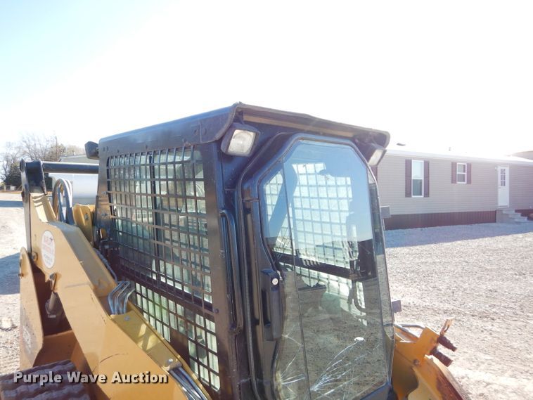 image for item DE2522 2012 Caterpillar 259B Series 3  tracked skid steer loader