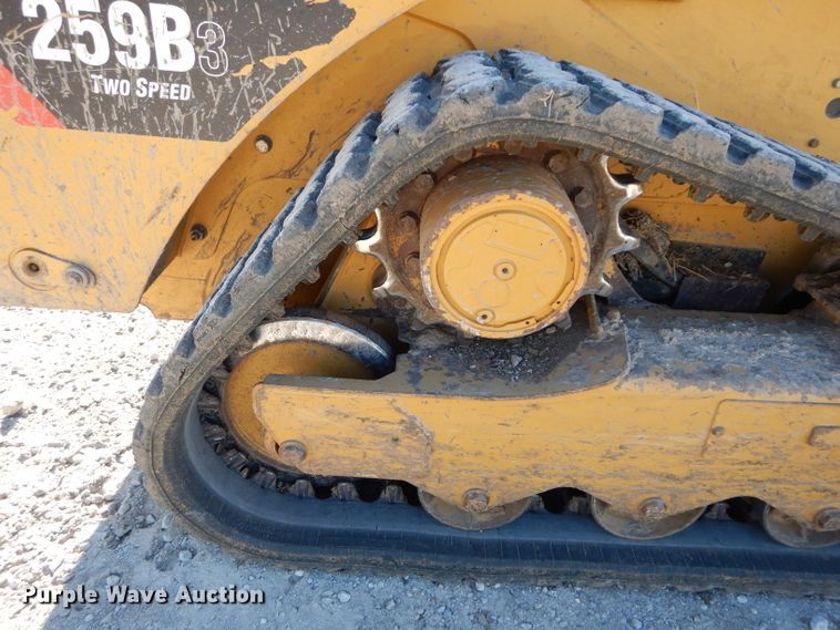 image for item DE2522 2012 Caterpillar 259B Series 3  tracked skid steer loader
