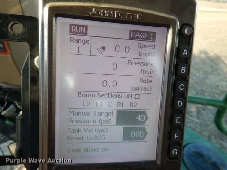 image for item DE2528 2007 John Deere 4720  sprayer