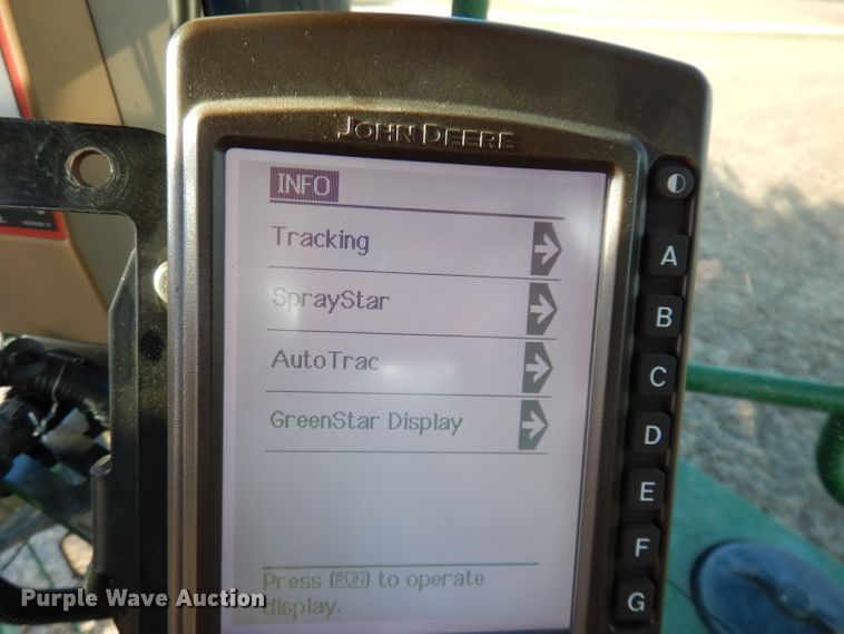 image for item DE2528 2007 John Deere 4720  sprayer