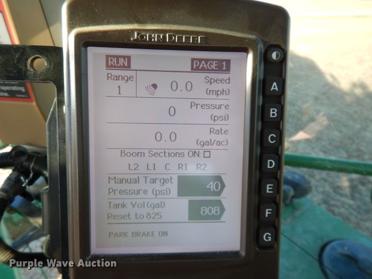 image for item DE2528 2007 John Deere 4720  sprayer