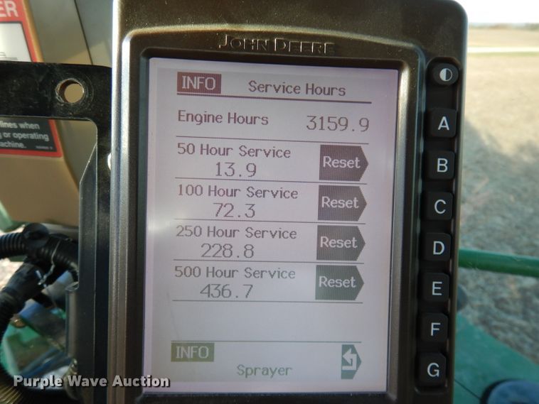 image for item DE2528 2007 John Deere 4720  sprayer