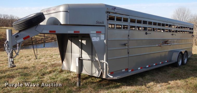 image for item DE2536 2017 Travalong livestock trailer