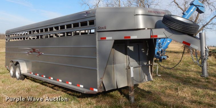 image for item DE2536 2017 Travalong livestock trailer