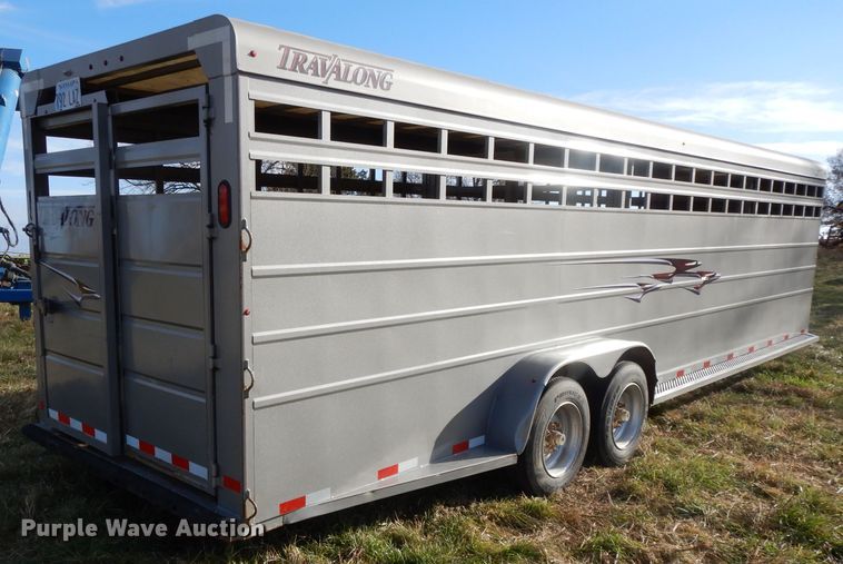 image for item DE2536 2017 Travalong livestock trailer
