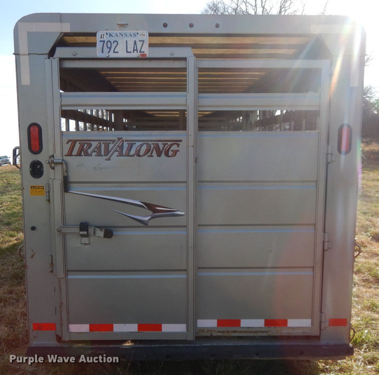 image for item DE2536 2017 Travalong livestock trailer