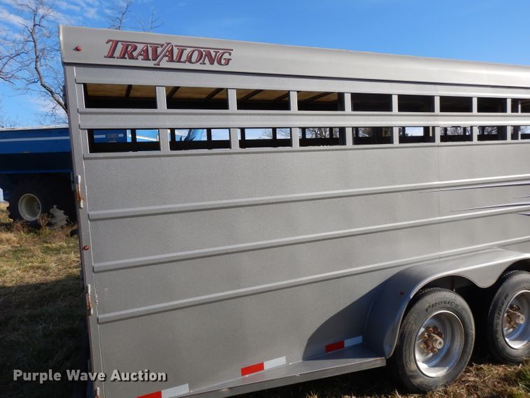 image for item DE2536 2017 Travalong livestock trailer