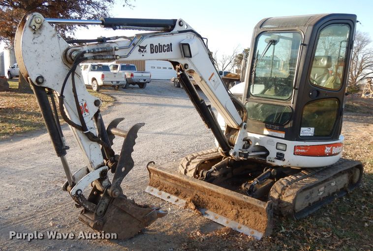image for item DE2540 2005 Bobcat 430HAG ZHS  mini excavator